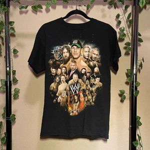 Official Black WWE I Was There 2014 World Tour T-Shirt